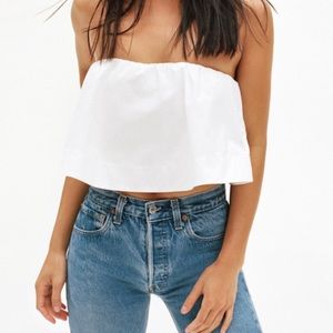 BNWT Wilfred Bonaventure Blouse in White in Size M